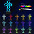 God is Good Jesus Cross 3D Night Light Christian Blessed Virgin Mary Illusion Lamp Decoration for Easter Day Christmas Day